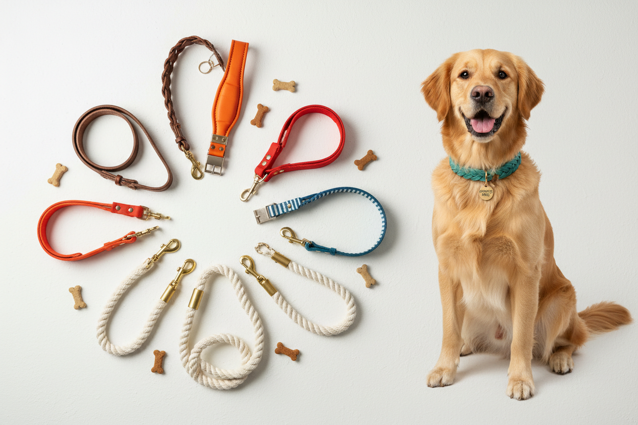 🐶 Choosing the Perfect Dog Collar and Leash: The Ultimate Guide for Safe and Comfortable Walks