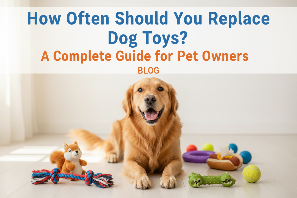 🐶 How Often Should You Replace Dog Toys? A Complete Guide for Pet Owners