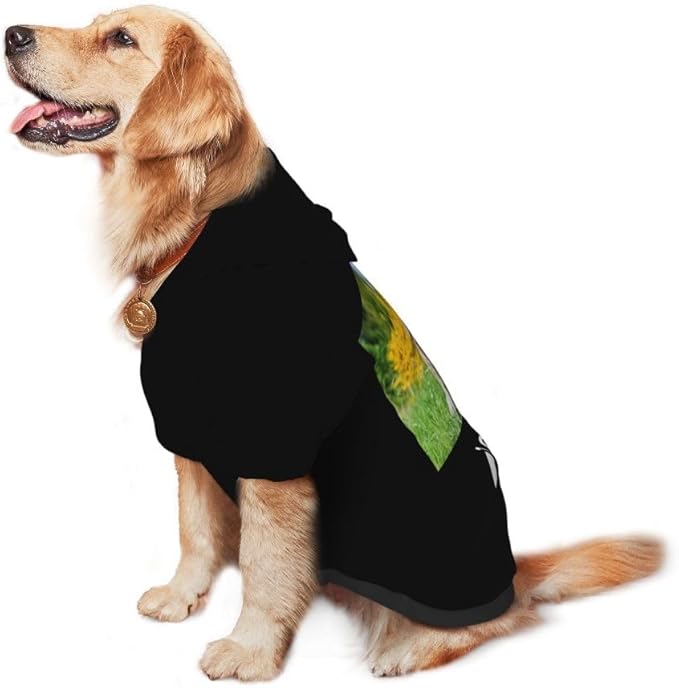 Custom Dog Hoodie Personalized Photo Text Logo Name Dog Clothes, Soft & Warm for Puppy Sweatshirt Hooded for Small Medium Large Dogs Girl/Boy Cats/Kitten, Peru, S
