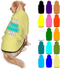 Custom Dog Hoodie Personalized Photo Text Logo Name Dog Clothes, Soft & Warm for Puppy Sweatshirt Hooded for Small Medium Large Dogs Girl/Boy Cats/Kitten, Khaki, L