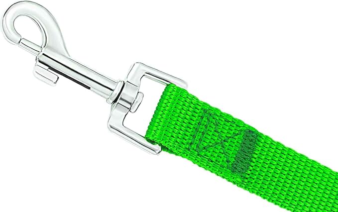 AmaGood Dog/Puppy Obedience Recall Training Agility Lead-15 ft 20 ft 30 ft 50 ft Long Leash-for Dog Training,Recall,Play,Safety,Camping (30feet, Green)