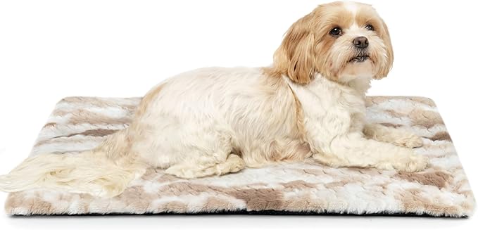 Self Warming Cat Bed, 30" x 20" Ultra Soft Cat Dog Pet Heating Pad for Indoor Outdoor, Non-Slip Heated Dog Mat Thermal Blanket