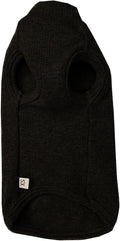 Sphynx Hairless Cats Shirt Cotton Cat Turtleneck Sweater Pullover Kitten T-Shirts with Sleeves Cat Pajamas Jumpsuit for Sphynx Cornish Rex, Devon Rex, Peterbald (X-Small (Pack of 1), Black)
