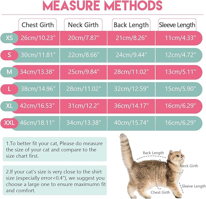 Sticky Cat Clothes Stretchy, Sphynx Hairless Sweater & Pajamas for Cats only, Soft Cat Onesie for Cats After Surgery Female Male & Hair Loss Prevention, Pink XL