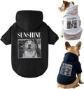 Personalized Name Dog Hoodie, Print Hoodies Pets Name, Custom Pet Memorial, Bright Puppy Sweatshirt, Customized Pet Clothes Warm Winter Outfit for Dogs, Gift for Dog Lovers Style 5