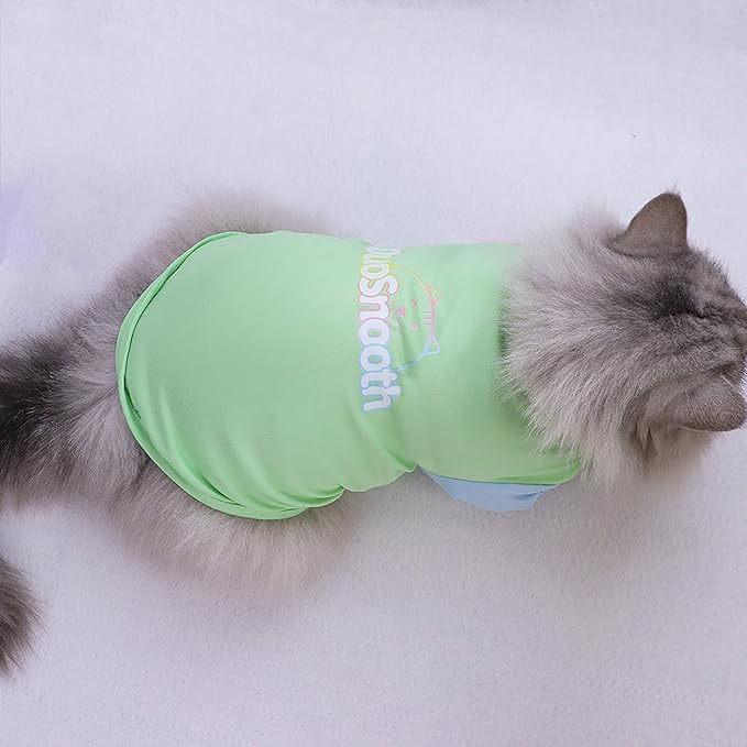 Custom Dog Shirt,Personalized Pet Apparel with Name Text Photo Image,Lightweight Breathable Puppy Kitten Cotton Vest for Small Medium Large Dogs Cats,Puppy Gift (Dopamine Blue, X-Large)