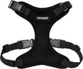Voyager Step-in Pet Harness - All Weather Mesh, Adjustable Step in Harness for Cats and Dogs by Best Pet Supplies - Black, S