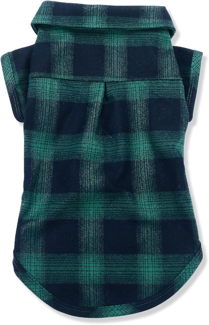 Koneseve Dog Shirt, Pet Plaid Clothes Shirt T-Shirt, Sweater Bottoming Shirt for Small Dog Cat Puppy Grid Adorable Wearing Stylish Cozy Halloween,Christmas Costumes (Green;XXL)